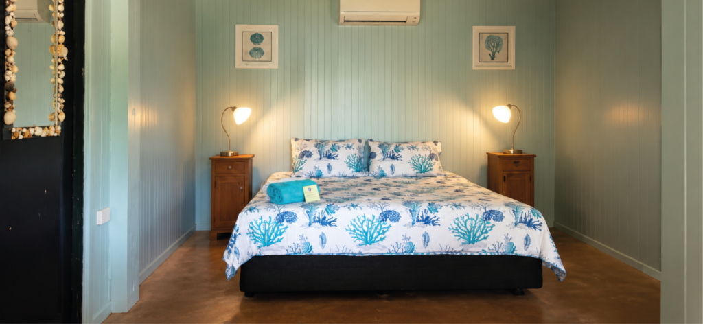 Bedroom of Portland House